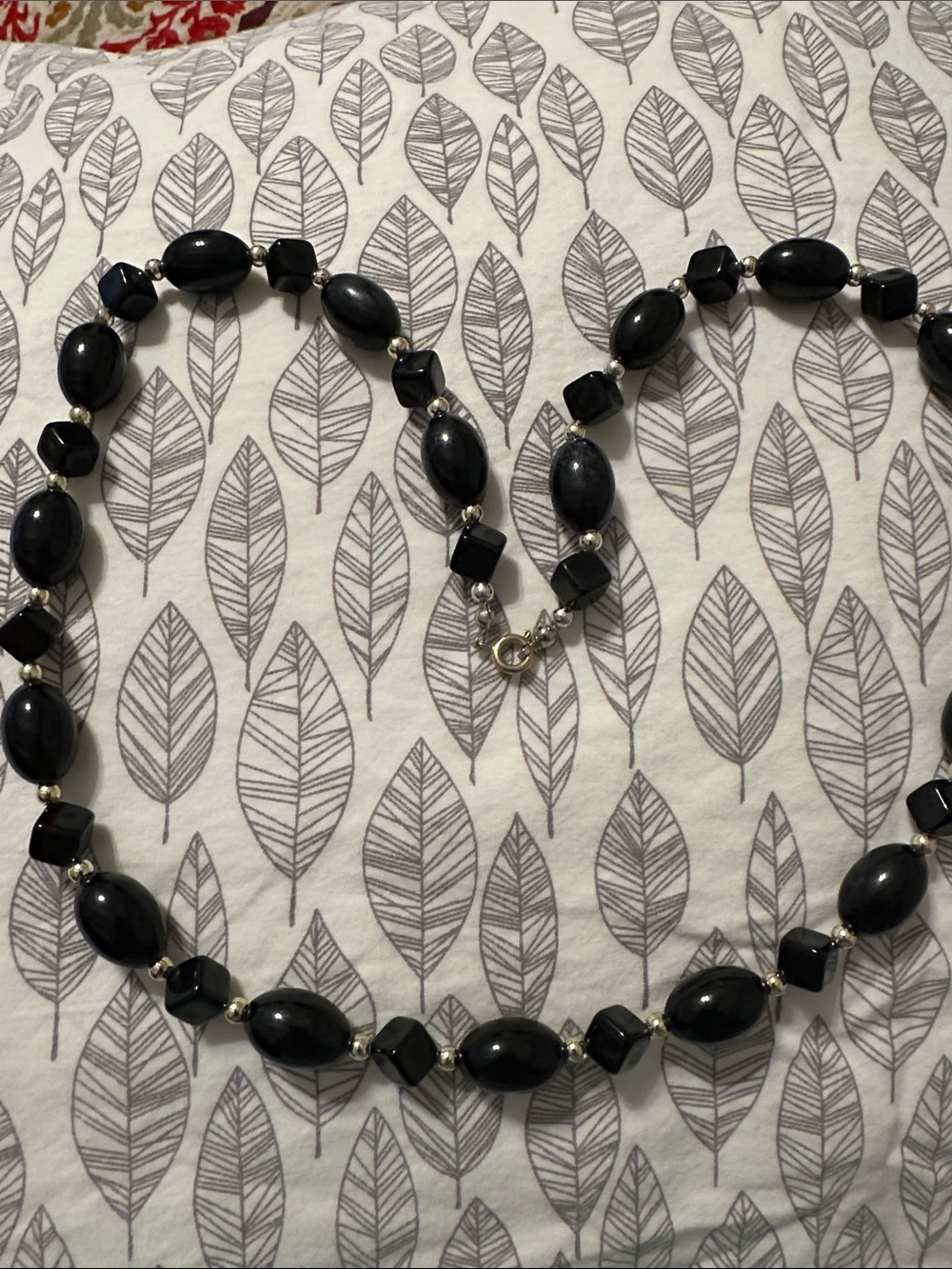 Elegant Black Bead Necklace - Classic Women's Jewelry